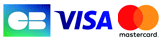 Paiment par carte bancaire CB, VISA,MASTERCARD et Paylib